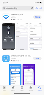 Wi-Fi Scanner For iPhone With The AirPort Utility App